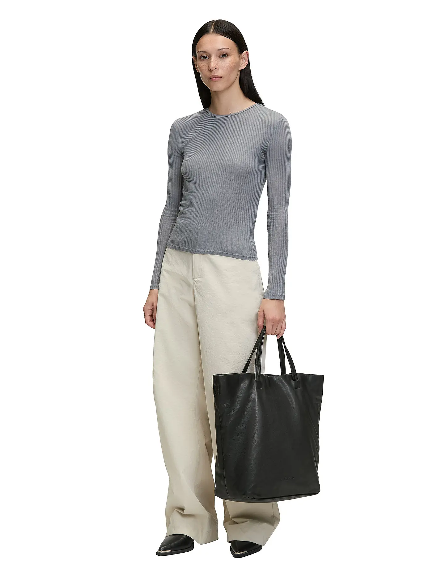 LIEBESKIND BERLIN | Ledertasche - Tote Bag HERA Large | schwarz